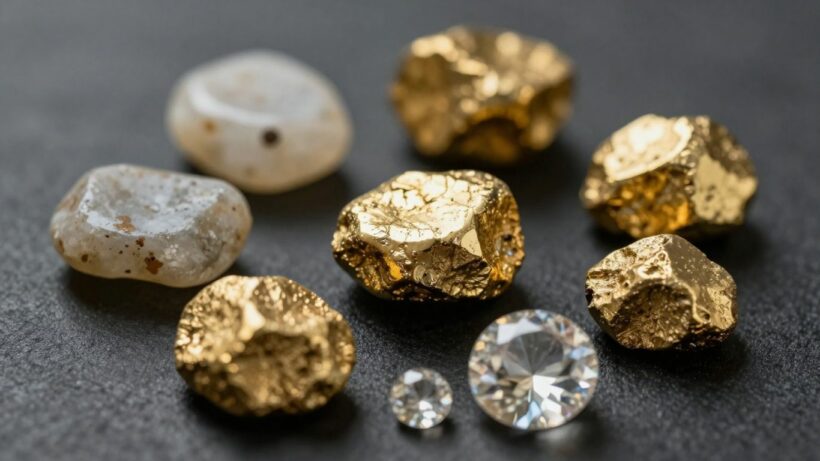 Matières premières locales pour la joaillerie